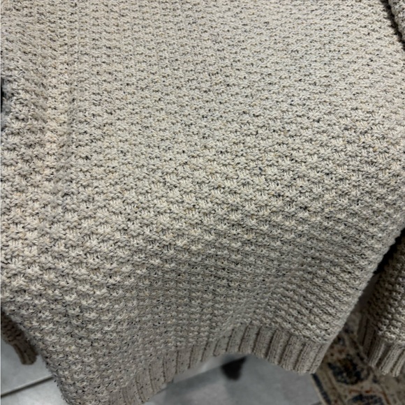 Beautiful men’s camel Sherpa lined collar jersey lining t-shirt soft - Picture 3 of 4